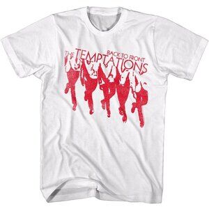 Temptations Back To Front Album Soul Motown Band Graphic T-Shirt Music Tee 05